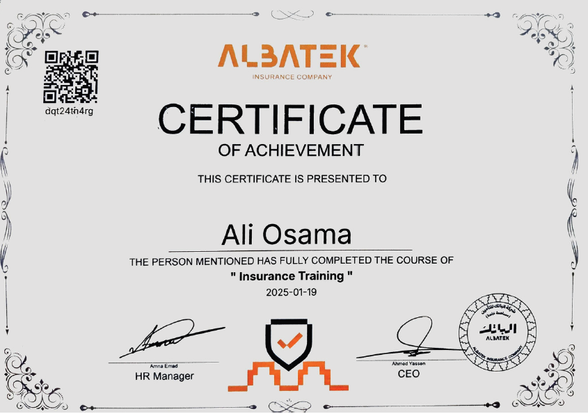 Certificate 6